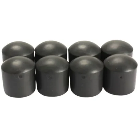 Black End Cap for 5/8" Rods - 8 Pack