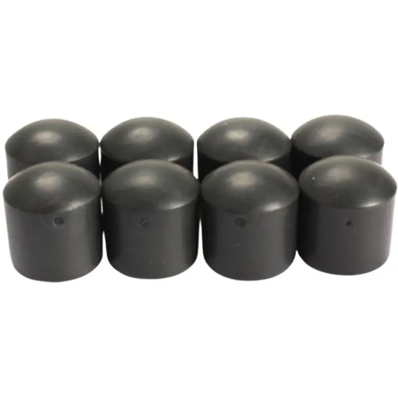 Black End Cap for 5/8" Rods - 8 Pack