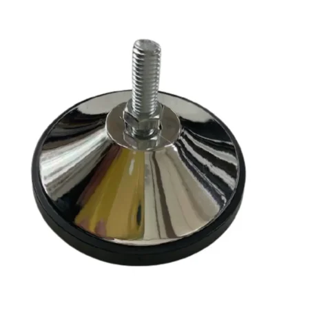 Chrome Leg Levelers for 55" Foosball Table - Set of 4