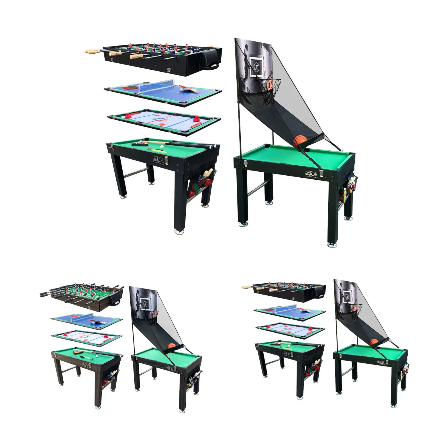 KICK Minotaur 48" 5-in-1 Multi-Game Table