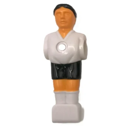 White Uniformed Player Set for 55″ Foosball Table (for 5/8" rods/ 4.27" height) (excluding Venture, Voyager, Vanquish)